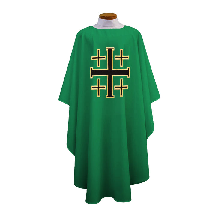 Chasuble with Jerusalem Cross