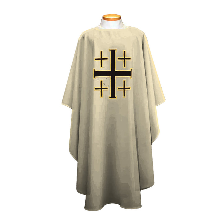 Chasuble with Jerusalem Cross