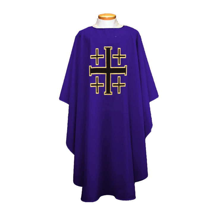 Chasuble with Jerusalem Cross