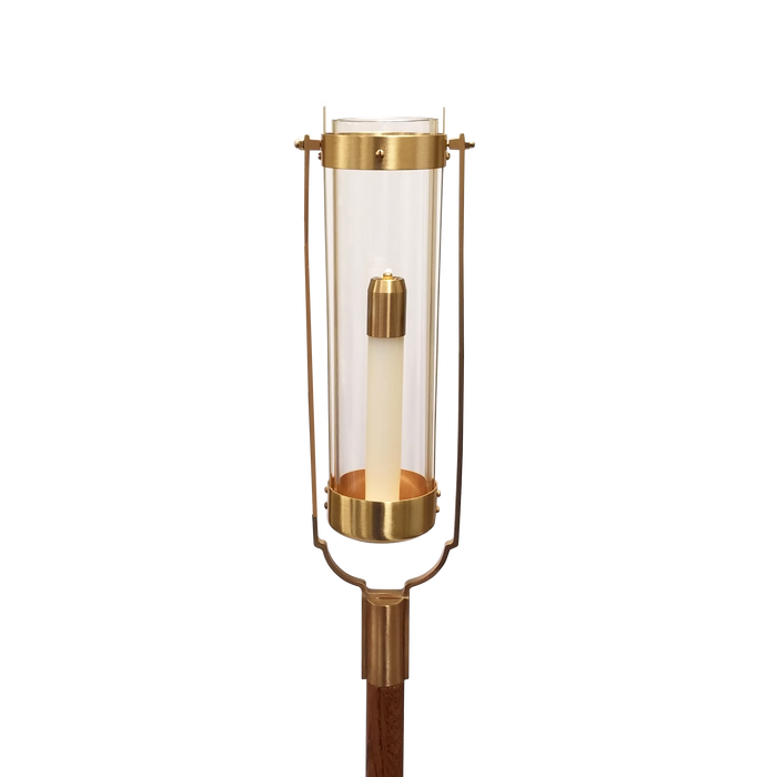 Swinging Torch with Oil Candle Shell-Pair