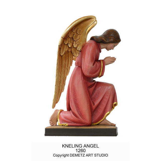 Demetz Kneeling Angel Statues 1260/1261