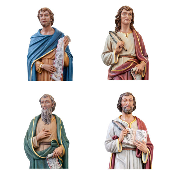 Demetz Four Evangelists Statues