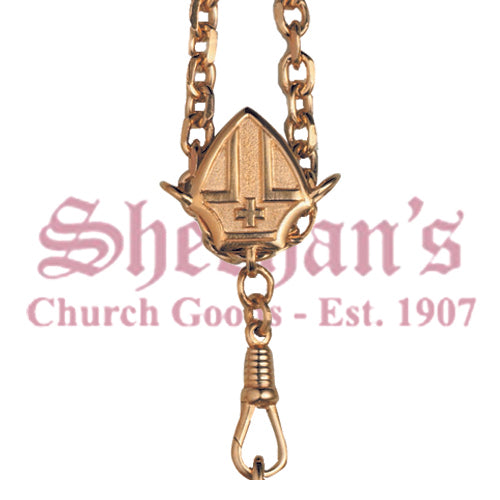 IHS Pectoral Cross With Amethysts