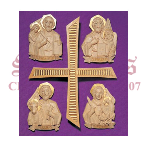Set Of Four Evangelists Symbols