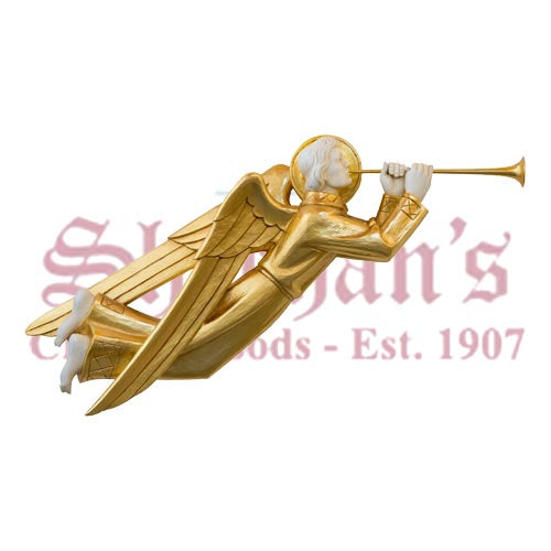 Trumpeting Angel - Ivory-Gold