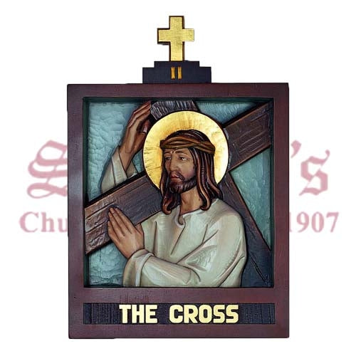 14 Stations Of The Cross + Crosses-Numerals In Prop.