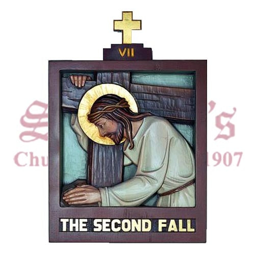 14 Stations Of The Cross + Crosses-Numerals In Prop.