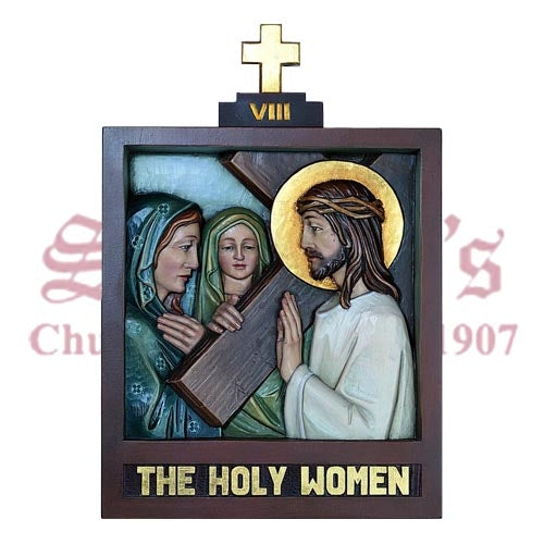 14 Stations Of The Cross + Crosses-Numerals In Prop.