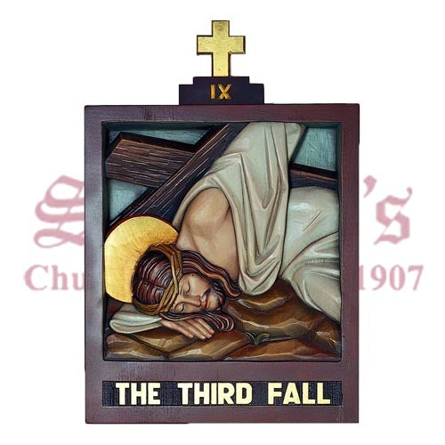14 Stations Of The Cross + Crosses-Numerals In Prop.