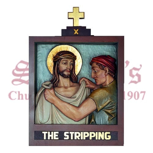 14 Stations Of The Cross + Crosses-Numerals In Prop.