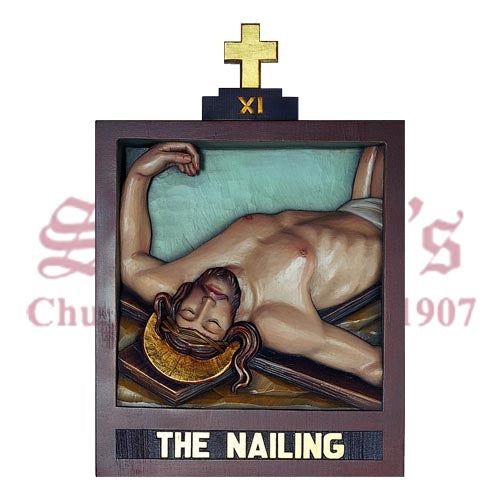 14 Stations Of The Cross + Crosses-Numerals In Prop.