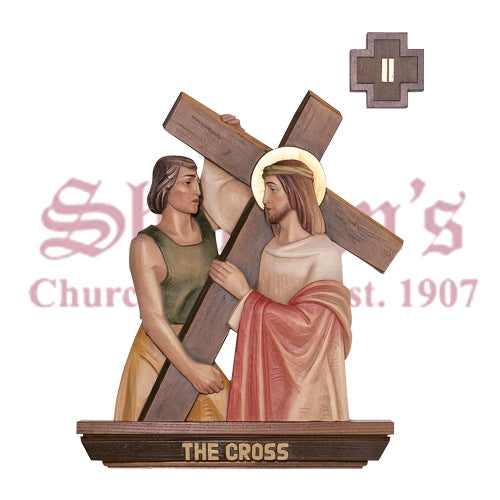 Demetz Stations Of The Cross with Crosses-Numerals 1324