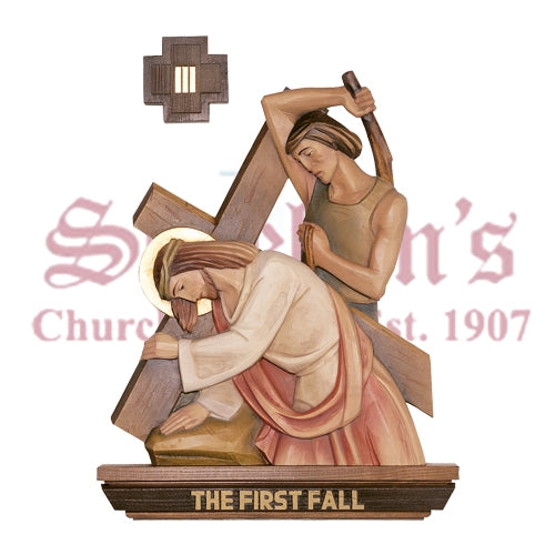 Demetz Stations Of The Cross with Crosses-Numerals 1324