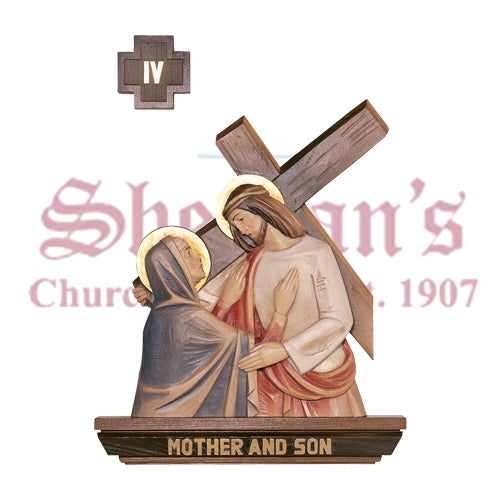 Demetz Stations Of The Cross with Crosses-Numerals 1324