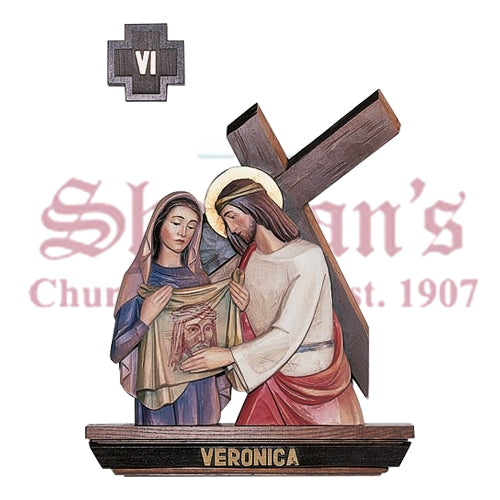 Demetz Stations Of The Cross with Crosses-Numerals 1324