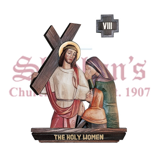 Demetz Stations Of The Cross with Crosses-Numerals 1324