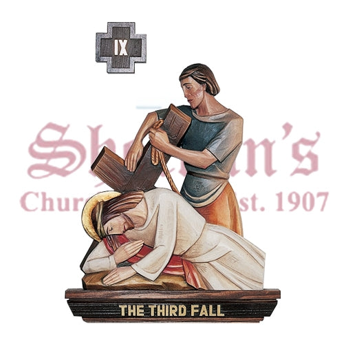 Demetz Stations Of The Cross with Crosses-Numerals 1324