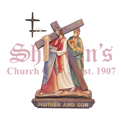 14 Stations Of The Cross with Crosses-Numerals
