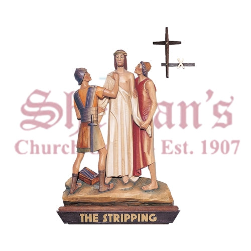14 Stations Of The Cross with Crosses-Numerals