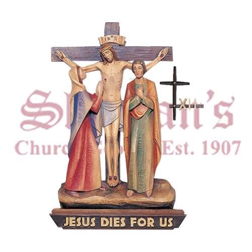14 Stations Of The Cross with Crosses-Numerals