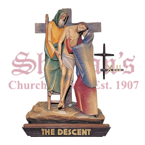 14 Stations Of The Cross with Crosses-Numerals