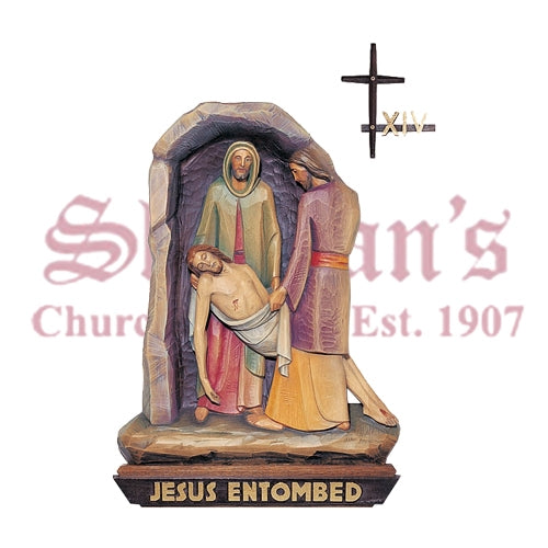 14 Stations Of The Cross with Crosses-Numerals