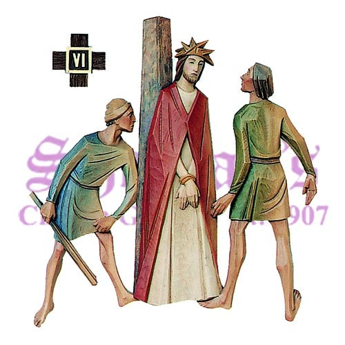 Scriptural 14 Stations Of The Cross Set