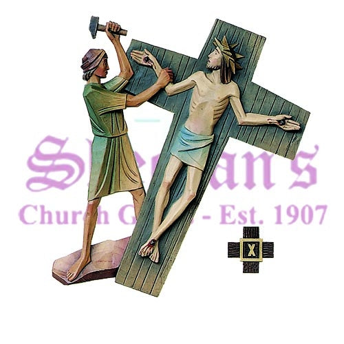 Scriptural 14 Stations Of The Cross Set