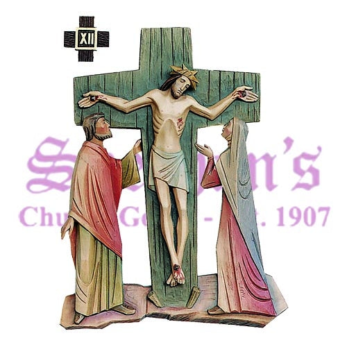 Scriptural 14 Stations Of The Cross Set