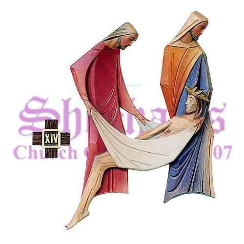 Scriptural 14 Stations Of The Cross Set