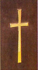 Solid Cast Brass Cross