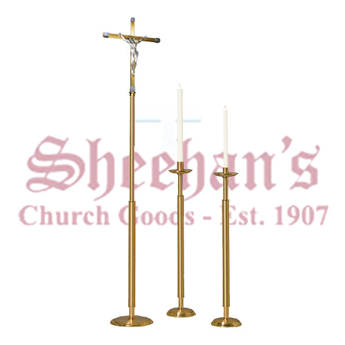 Processional Paschal Candlestick with Round Base