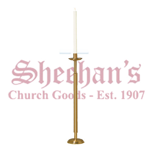 Processional Paschal Candlestick with Round Base