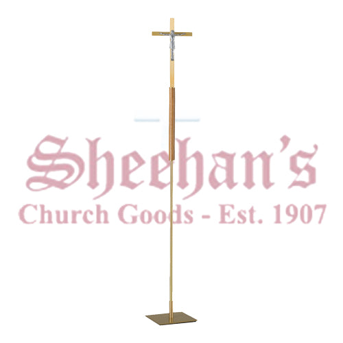 Processional Crucifix with Square Base