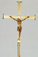 Processional Cross with Mazzolini Corpus