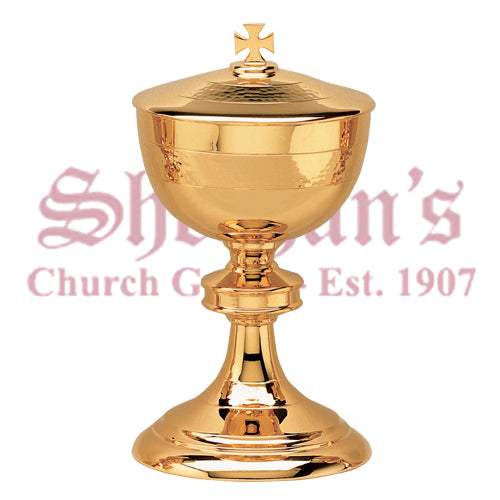 Hand Hammered Chalice and Scale Paten