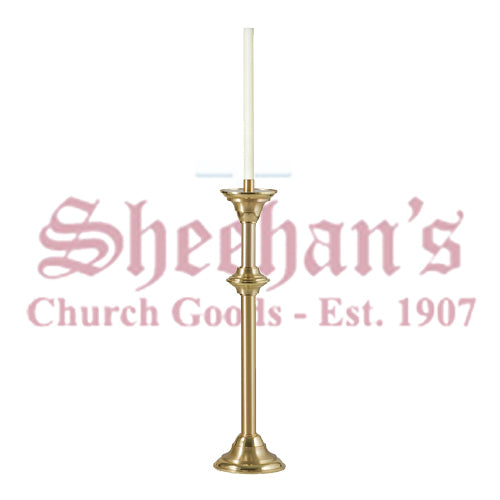 Brass Processional Candlesticks - Pair