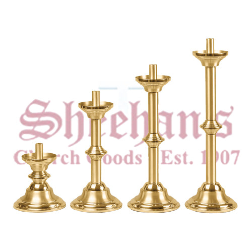 Brass Altar Candlesticks, Each