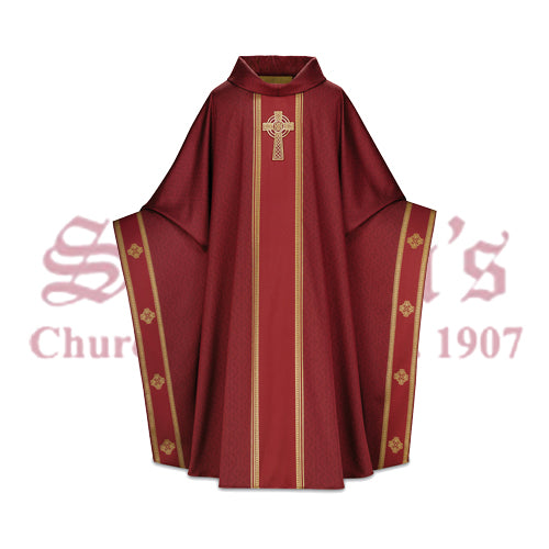 Chasuble with Celtic Cross Relief