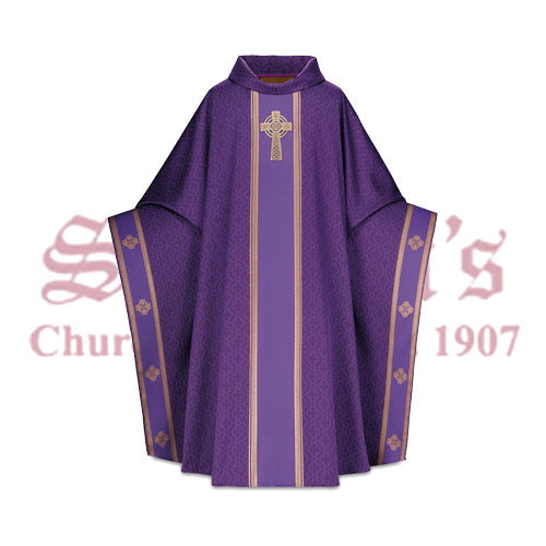 Chasuble with Celtic Cross Relief