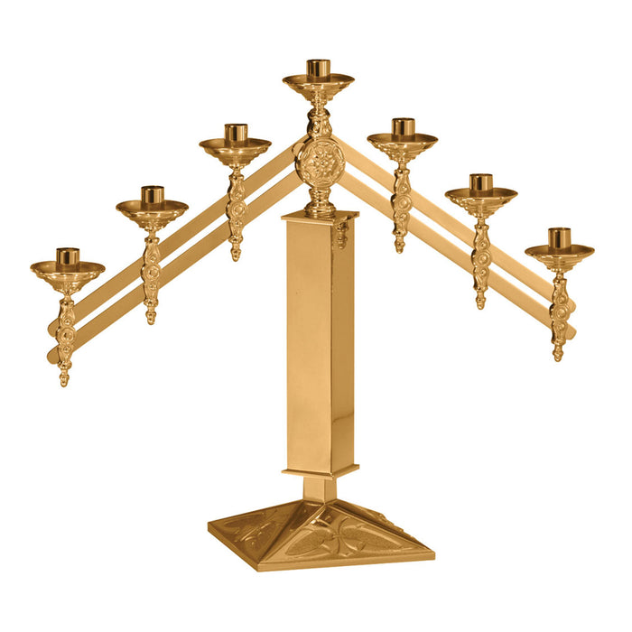 Altar Candelabra with Adjustable Arms