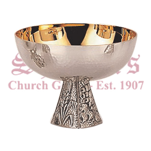 Grape and Wheat Design Large Open Ciboria