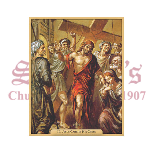 Jesus Carries His Cross