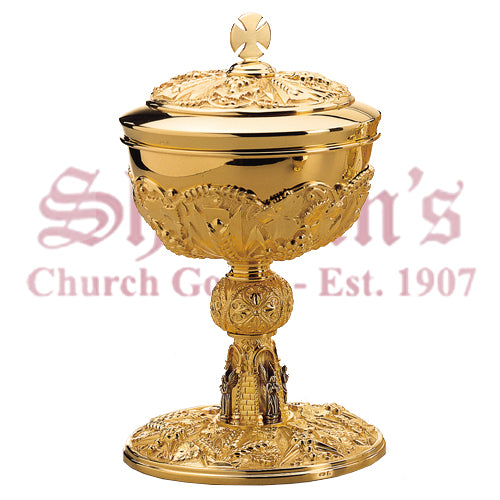 Neogothic Brass goldplated Chalices