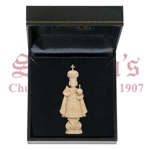Infant of Prague with Gift Case