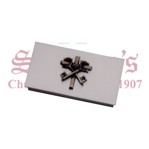 Silver Plated Key box with keys motifs