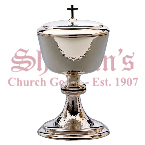 Traditional style hand hammered Ciborium