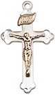 Sterling Silver- Gold Filled Crucifix