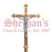 Processional Crucifix - Cast Aluminum Corpus