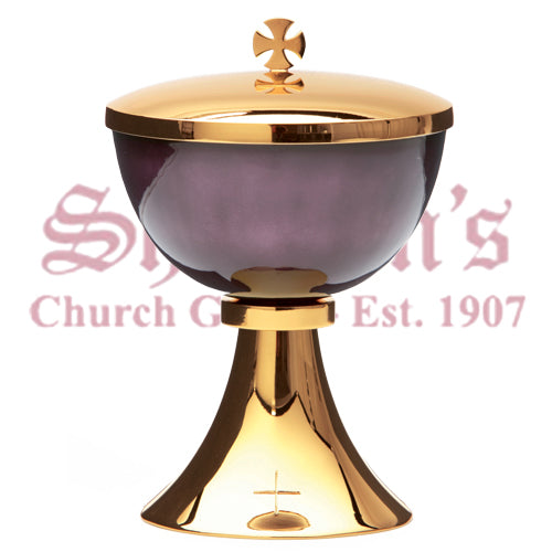 Purple fire-enamelled Chalice